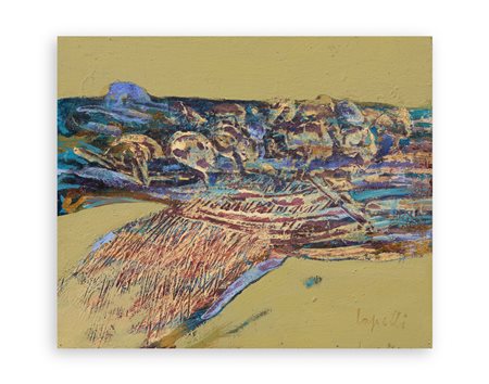 ANGELO CAPELLI (1930-2022) - Campo di grano, 1975