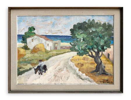 AUTORE INDECIFRATO - Senza Titolo, 1956