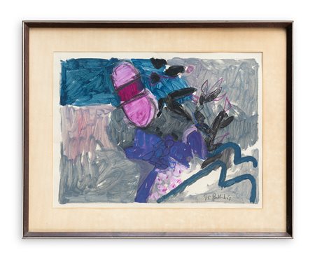 GIORGIO BELLANDI (1930-1976) - Senza Titolo, 1967
