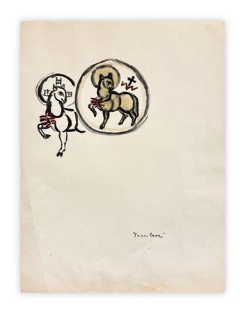ORFEO TAMBURI (1910-1994) - Senza Titolo