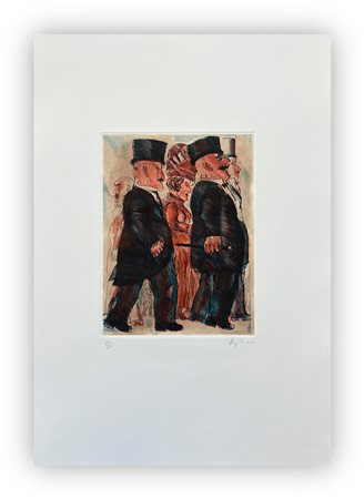 FRANZ BORGHESE (1941-2005) - Senza Titolo