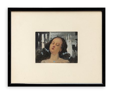 GIOVANNI GUARLOTTI (1869-1954) - Infantilità, 1949