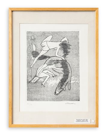 MINO MACCARI (1898-1989) - Cavallerizze, 1968