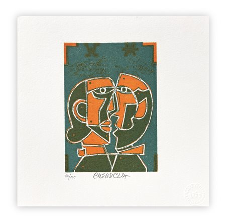 BRUNO CHERSICLA (1937-2013) - Senza Titolo, 1997