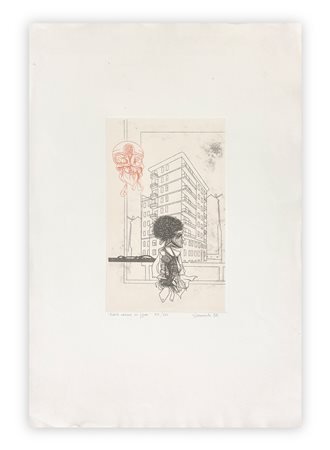 GIUSEPPE GUERRESCHI (1929-1985) - Disperazione dell'Artista, 1981