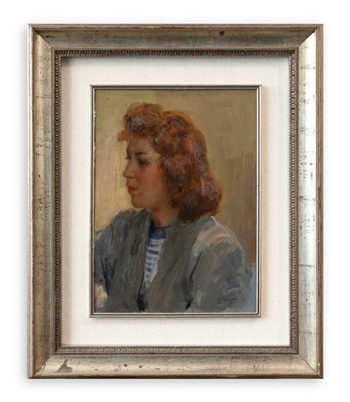 LUIGI BRIGNOLI (1881-1952) - Senza Titolo (Ritratto femminile)