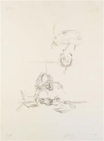 Alberto Giacometti (1901-1966), Mère de l'artiste lisant III, 1964,...