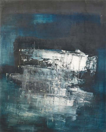 Mario Bionda (1913-1985), Ricordo della Baviera, 1960, olio su tela, cm...