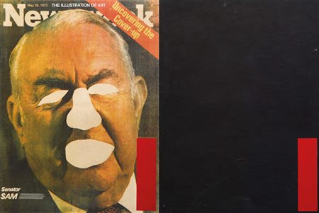 Antonio Dias (1944), The illustration of Art / Uncovering the Cover-Up,1973,...