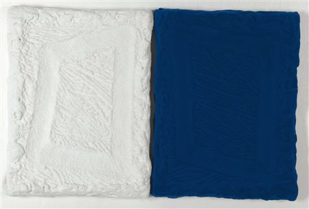 Pinelli Pino (1938), BL.B, 2005, tecnica mista su tela, cm 47x38 e con...