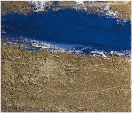 Marcello Lo Giudice (1957), Senza Titolo, 1995, olio su masonite, cm. 42x49...