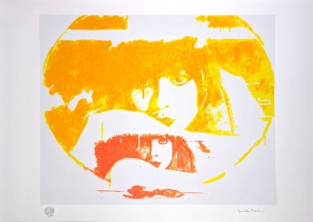 Giosetta Fioroni “Doppio Liberty Yellow”