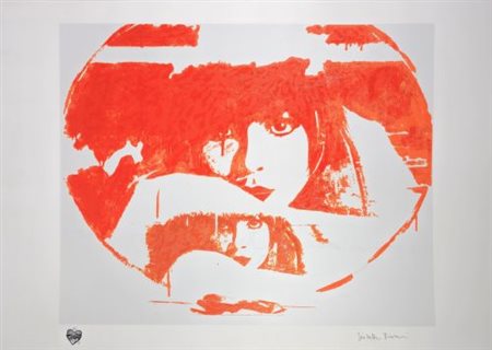 Giosetta Fioroni “Doppio Liberty Orange”