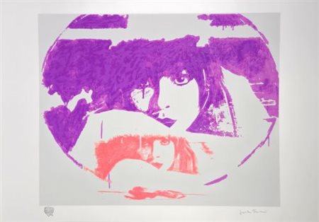 Giosetta Fioroni “Doppio Liberty Light Purple”