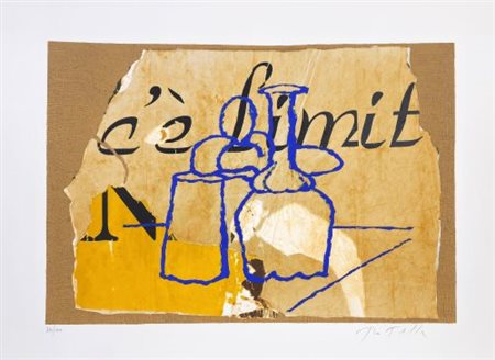 Mimmo Rotella “Morandiana”