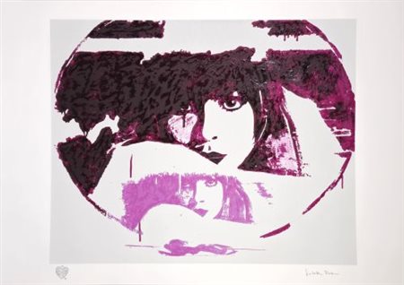 Giosetta Fioroni “Doppio Liberty Violet”