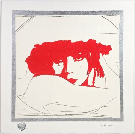 Giosetta Fioroni “Doppio Liberty Rosso”