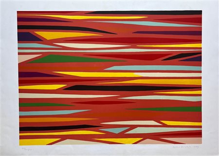 Piero Dorazio “Orizzontale” 1989