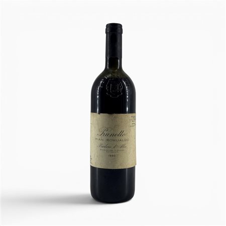 Barbera D'Alba Pian Romualdo Prunotto 1990 1 Bot  