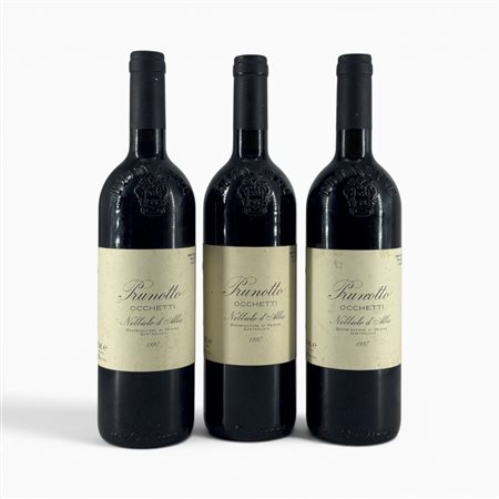 Langhe Red Occhetti Prunotto 1997 3 Bot  
