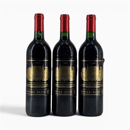 Margaux Château Palmer 1990 3 Bot  