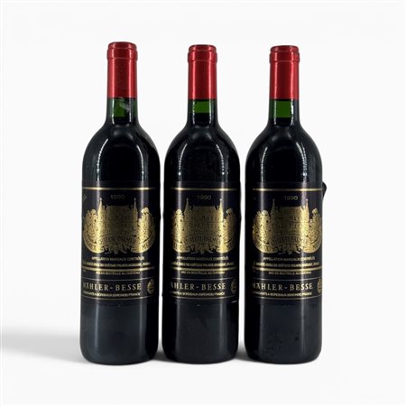 Margaux Château Palmer 1990 3 Bot  