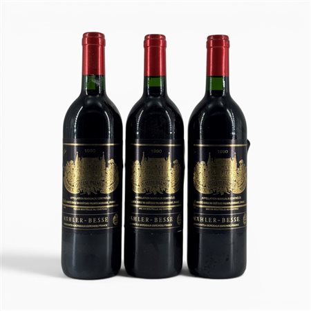 Margaux Château Palmer 1990 3 Bot  