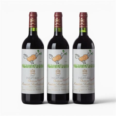 Pauillac Château Mouton Rothschild 1999 3 Bot  