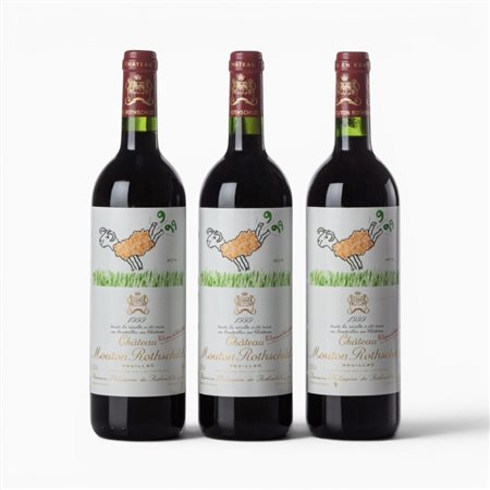 Pauillac Château Mouton Rothschild 1999 3 Bot  