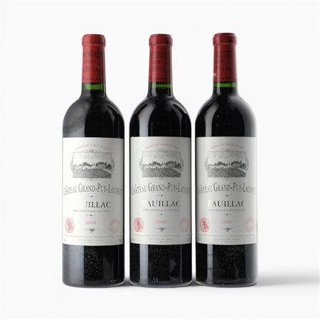 Pauillac Château Grand-Puy-Lacoste  2000 3 Bot  