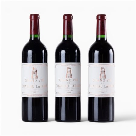 Pauillac Château Latour  1998 3 Bot  