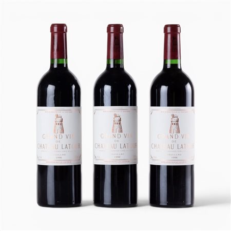 Pauillac Château Latour  1998 3 Bot  