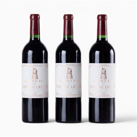 Pauillac Château Latour  1998 3 Bot  