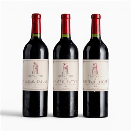 Pauillac Château Latour 2001 3 Bot  