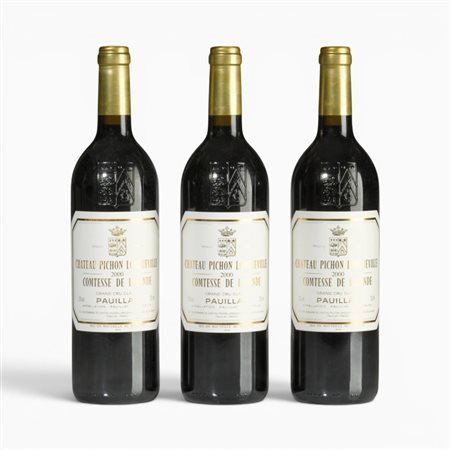 Pauillac Château Pichon-Longueville Comtesse De Lalande  2000 3 Bot  