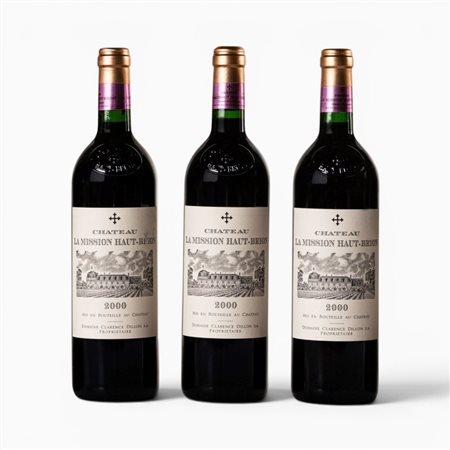 Pessac-Léognan Château La Mission Haut-Brion 2000 3 Bot  