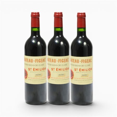 Saint-Émilion Château Figeac 1999 3 Bot  
