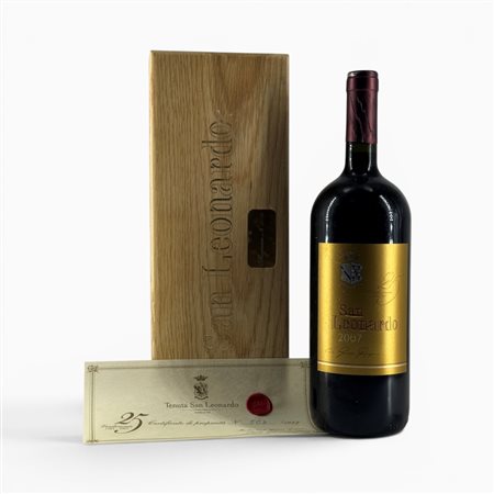 Bordeaux Blend San Leonardo Marchesi Guerrieri Gonzaga 2007 1 Mag  