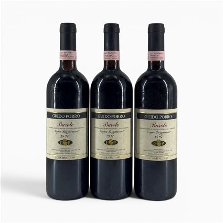 Barolo Lazzairasco Guido Porro 1997 3 Bot  
