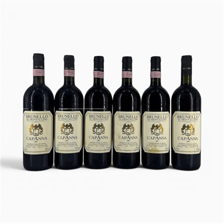 Brunello Di Montalcino Capanna 1997 6 Bot  