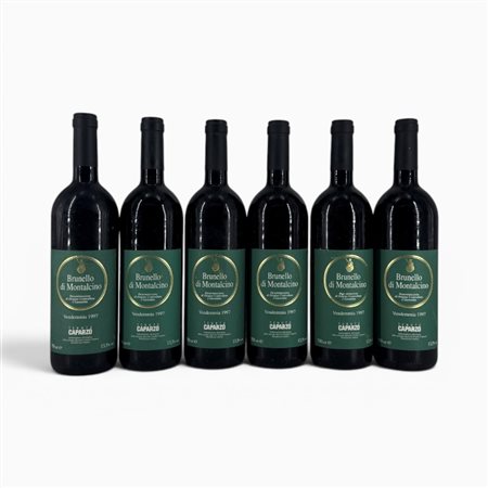 Brunello Di Montalcino Caparzo 1997 6 Bot  
