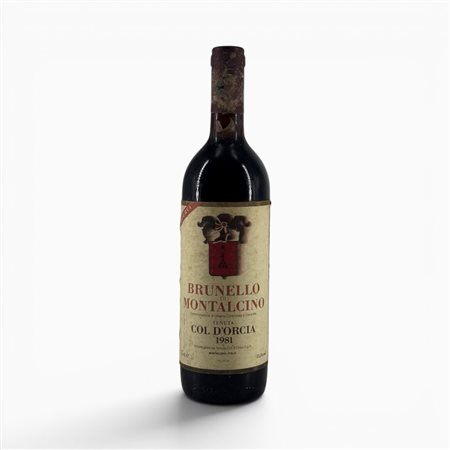Brunello Di Montalcino Col D'Orcia 1981 1 Bot  