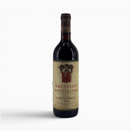  Brunello Di Montalcino  Col D'Orcia 1983 1 Bot  