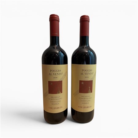  Brunello Di Montalcino Riserva Poggio Al Vento Col D'Orcia 2010 2 Bot  