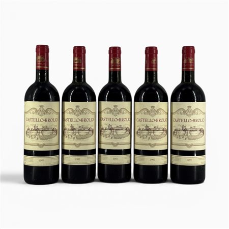  Chianti Castello Di Brolio Barone Ricasoli 1997 5 Bot  