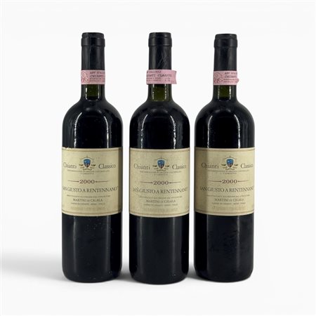  Chianti  San Giusto A Rentennano 2000 3 Bot  