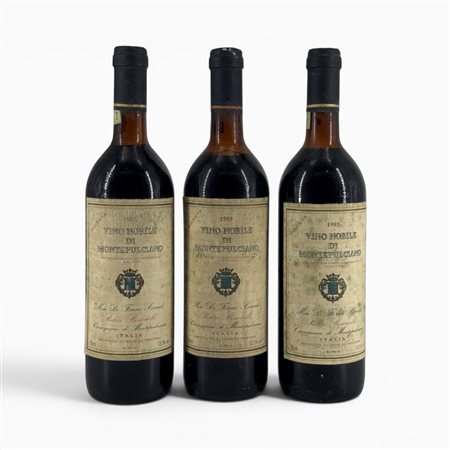  Nobile Di Montepulciano Riserva  Boscarelli 1985 3 Bot  