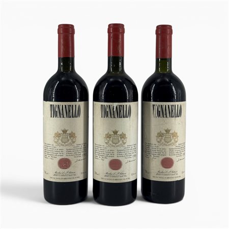  Tignanello Antinori 1983 3 Bot  