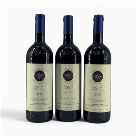  Sassicaia  2015 3 Bot  