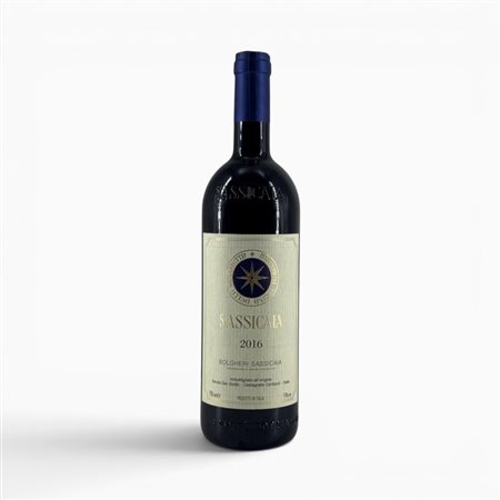  Sassicaia  2016 1 Bot  